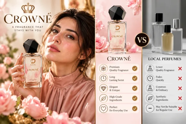 Crowné beside ordinary perfumes: what sets it apart