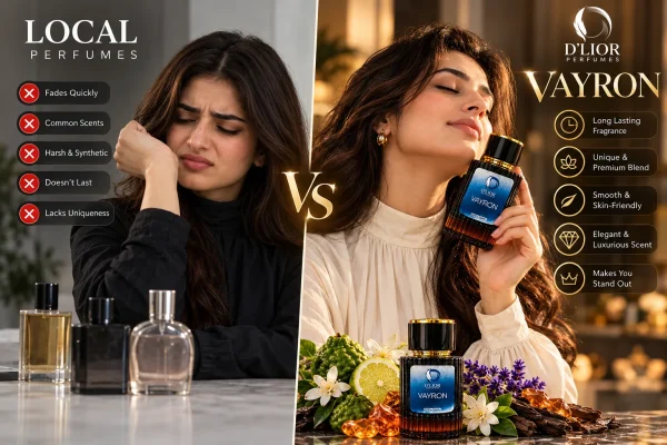 Vayron beside ordinary perfumes: what sets it apart